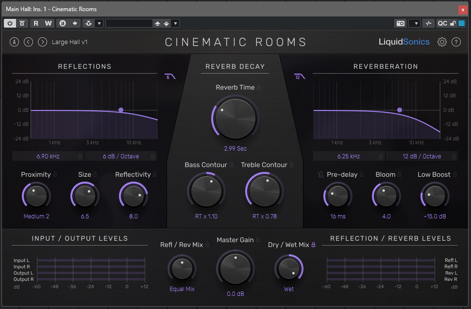 Liquidsonics Cinematic Rooms Reverb